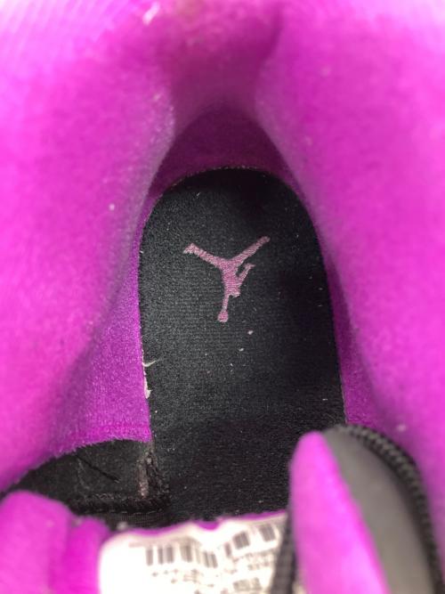 NIKE（ナイキ）NIKE (ナイキ) GS Air Jordan 12 Retro ブラック×パープル サイズ:US6Yの古着・服飾アイテム