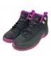 NIKE（ナイキ）の古着「GS Air Jordan 12 Retro」｜ブラック×パープル