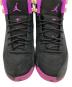 中古・古着 NIKE (ナイキ) GS Air Jordan 12 Retro ブラック×パープル サイズ:US6Y：6000円
