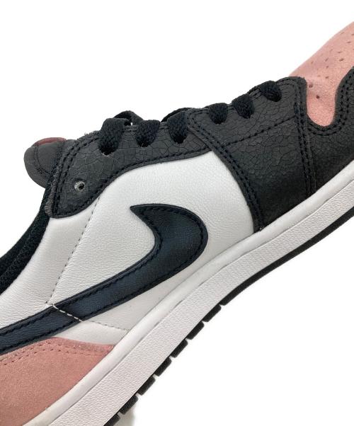 NIKE（ナイキ）NIKE (ナイキ) AIR JORDAN 1 LOW OG ピンク×ブラック サイズ:US10.5の古着・服飾アイテム