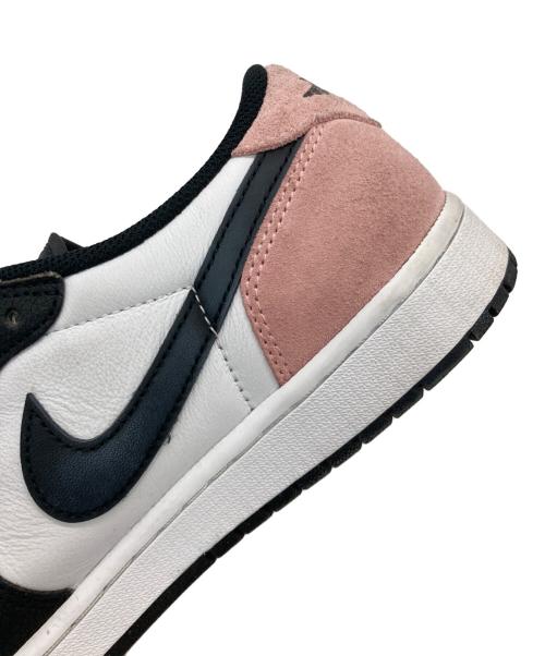 NIKE（ナイキ）NIKE (ナイキ) AIR JORDAN 1 LOW OG ピンク×ブラック サイズ:US10.5の古着・服飾アイテム