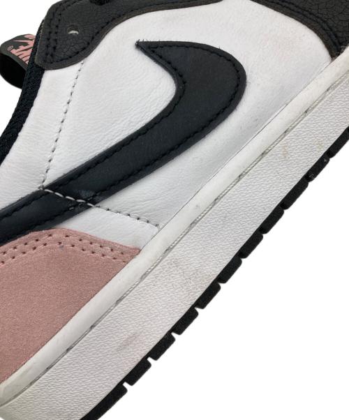 NIKE（ナイキ）NIKE (ナイキ) AIR JORDAN 1 LOW OG ピンク×ブラック サイズ:US10.5の古着・服飾アイテム