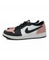 NIKE (ナイキ) AIR JORDAN 1 LOW OG ピンク×ブラック サイズ:US10.5：7000円