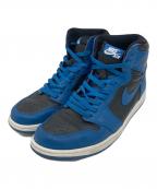 NIKEナイキ）の古着「AIR JORDAN 1 RETRO HIGH OG」｜ブルー×ブラック