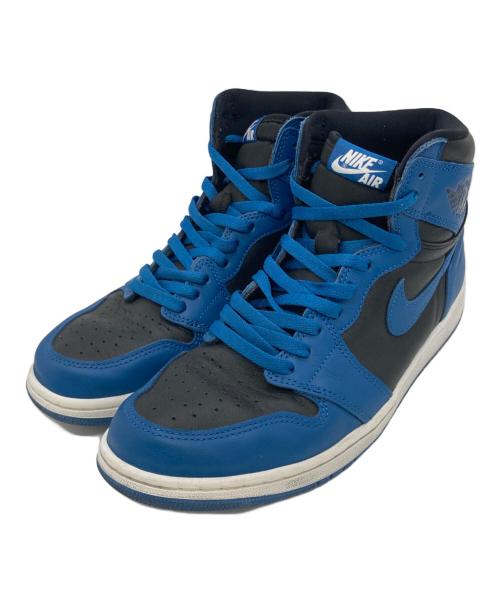 NIKE（ナイキ）NIKE (ナイキ) AIR JORDAN 1 RETRO HIGH OG ブルー×ブラック サイズ:US10.5の古着・服飾アイテム