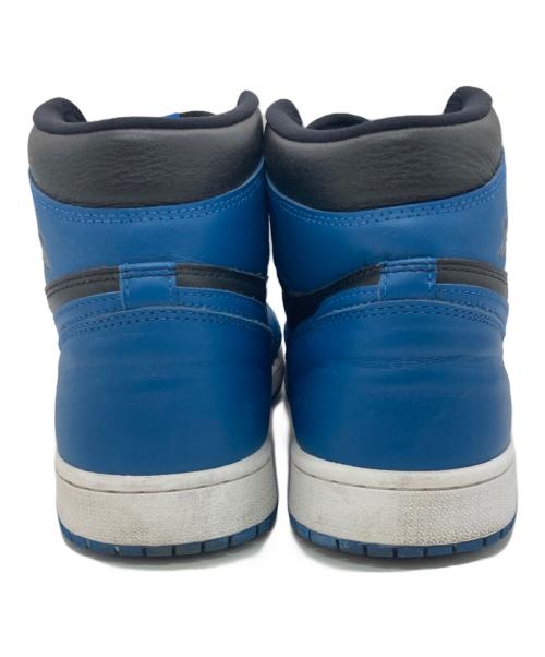 NIKE（ナイキ）NIKE (ナイキ) AIR JORDAN 1 RETRO HIGH OG ブルー×ブラック サイズ:US10.5の古着・服飾アイテム