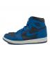 NIKE (ナイキ) AIR JORDAN 1 RETRO HIGH OG ブルー×ブラック サイズ:US10.5：8000円