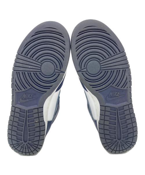 NIKE（ナイキ）NIKE (ナイキ) DUNK HI RETRO ホワイト×ネイビー サイズ:US10の古着・服飾アイテム