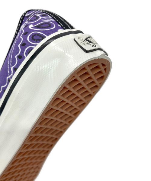 VANS（ヴァンズ）VANS (ヴァンズ) PREMIUM AUTHENTIC 44 BANDANA MULTI パープル サイズ:USM9.5の古着・服飾アイテム