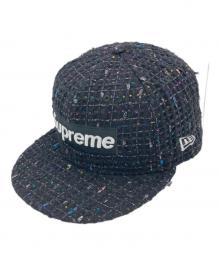 SUPREME×New Era（シュプリーム×ニューエラ）の古着「Boucle Box Logo New Era Cap」｜ブラック