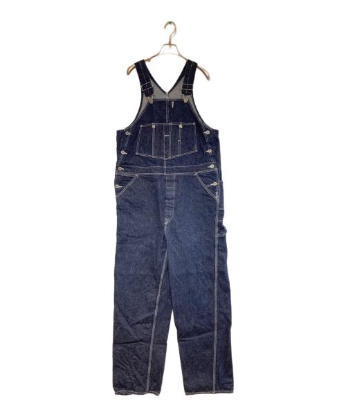 HUMAN MADE（ヒューマンメイド）HUMAN MADE (ヒューマンメイド) デニムオーバーオール インディゴ サイズ:Lの古着・服飾アイテム