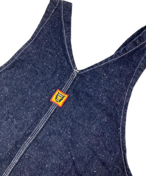 HUMAN MADE（ヒューマンメイド）HUMAN MADE (ヒューマンメイド) デニムオーバーオール インディゴ サイズ:Lの古着・服飾アイテム