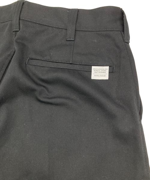 NEIGHBORHOOD（ネイバーフッド）NEIGHBORHOOD (ネイバーフッド) SLIM STRAIGHT WORK PANTS ブラック サイズ:Ｍの古着・服飾アイテム