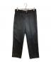 NEIGHBORHOOD（ネイバーフッド）の古着「SLIM STRAIGHT WORK PANTS」｜ブラック
