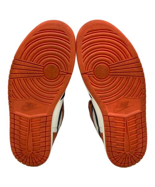 NIKE（ナイキ）NIKE (ナイキ) AIR JORDAN 1 RETRO HIGH OG ブラック×オレンジ サイズ:US10.5の古着・服飾アイテム