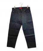 SUPREMEシュプリーム）の古着「Rigid Loose Fit Selvedge Jean」｜Rigid Black