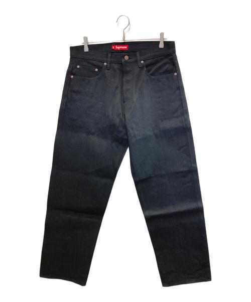 SUPREME（シュプリーム）SUPREME (シュプリーム) Rigid Loose Fit Selvedge Jean Rigid Black サイズ:32の古着・服飾アイテム