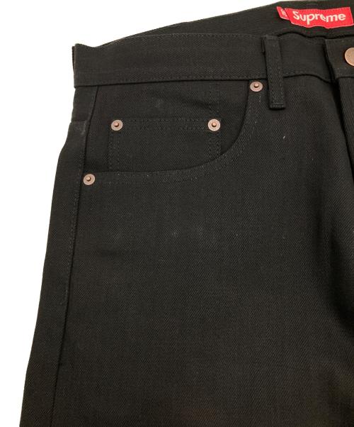 SUPREME（シュプリーム）SUPREME (シュプリーム) Rigid Loose Fit Selvedge Jean Rigid Black サイズ:32の古着・服飾アイテム