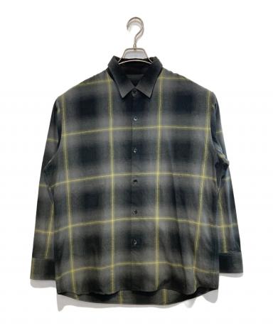 LAD MUSICIAN カジュアルシャツ 44(M位) 黒x赤xグレー等 【古着】【中古】 中古・古着通販】LAD MUSICIAN (ラッドミュージシャン) BIG SHIRT