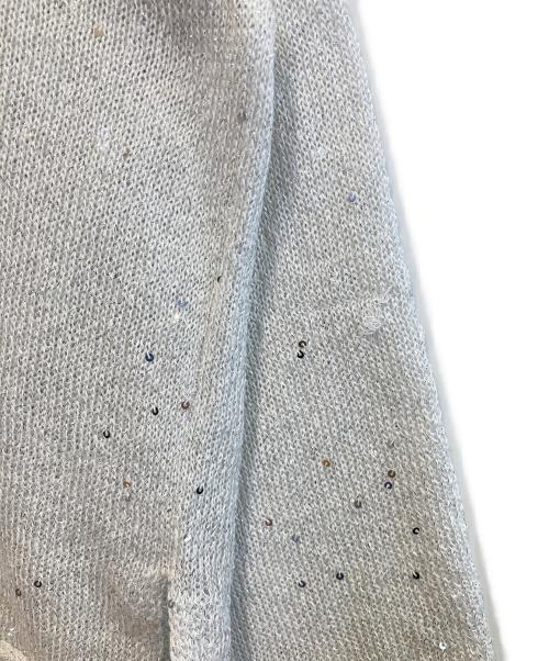 IENA（イエナ）IENA (イエナ) ウォッシャブル スパークルコットンプルオーバー グレー サイズ:Freeの古着・服飾アイテム