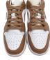中古・古着 NIKE (ナイキ) WMNS AIR JORDAN 1 LOW ブラウン サイズ:US10.5(ウィメンズサイズ)：6000円