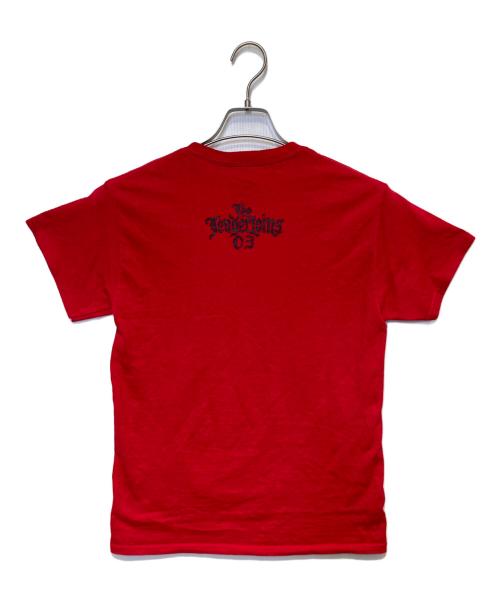 TENDERLOIN（テンダーロイン）TENDERLOIN (テンダーロイン) プリントカットソー レッド サイズ:Ｓの古着・服飾アイテム