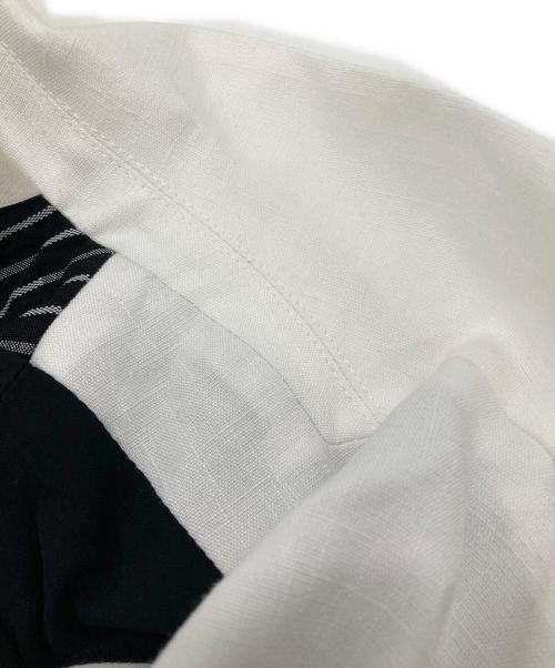 Tnewties（トゥエンティーズ）Tnewties (トゥエンティーズ) ジェシカの陰謀ダブルブレストストライプパターンドレス ブラック×ホワイト サイズ:Lの古着・服飾アイテム