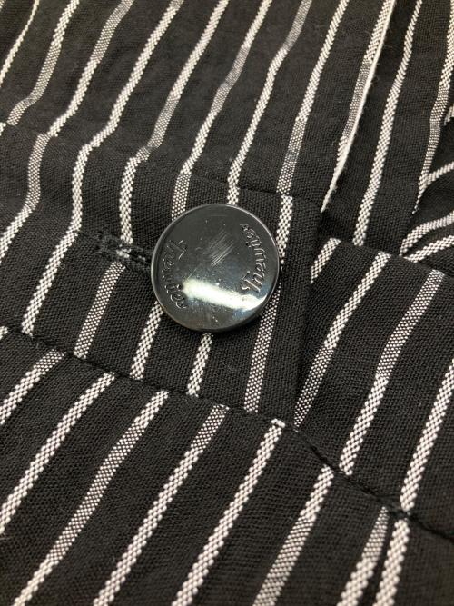 Tnewties（トゥエンティーズ）Tnewties (トゥエンティーズ) ジェシカの陰謀ダブルブレストストライプパターンドレス ブラック×ホワイト サイズ:Lの古着・服飾アイテム