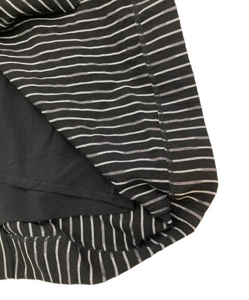 Tnewties（トゥエンティーズ）Tnewties (トゥエンティーズ) ジェシカの陰謀ダブルブレストストライプパターンドレス ブラック×ホワイト サイズ:Lの古着・服飾アイテム
