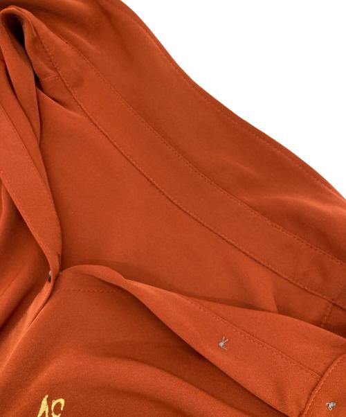 HARE（ハレ）HARE (ハレ) HARE トロミシシュウシャツ オレンジ サイズ:Freeの古着・服飾アイテム