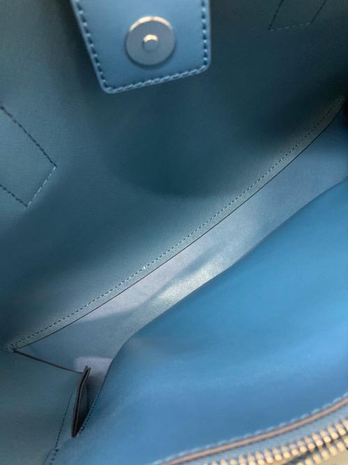 MICHAEL KORS（マイケル・コース）MICHAEL KORS (マイケル・コース) Ruthie Medium Saffiano Leather Tote Bag ネイビーの古着・服飾アイテム