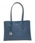 MICHAEL KORS（マイケル・コース）の古着「Ruthie Medium Saffiano Leather Tote Bag」｜ネイビー