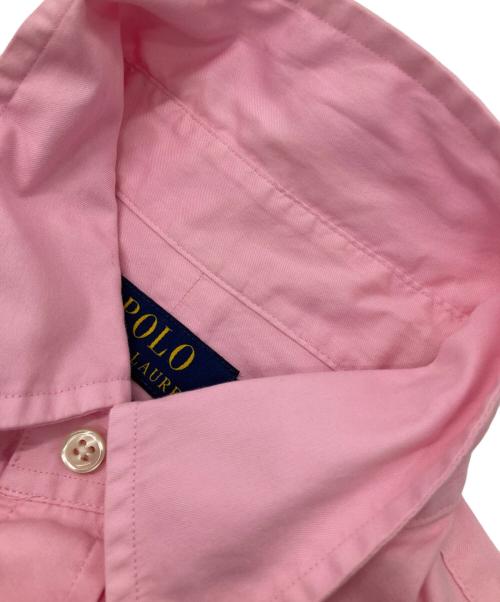 POLO RALPH LAUREN（ポロ・ラルフローレン）POLO RALPH LAUREN (ポロ・ラルフローレン) ポニー刺繍BDシャツ ピンク サイズ:Sの古着・服飾アイテム