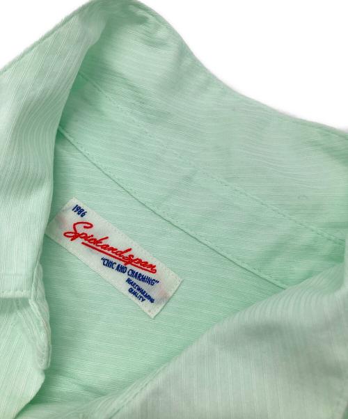 Spick and Span（スピック＆スパン）Spick and Span (スピック＆スパン) SOMELOS ツイルルーズシャツ グリーン サイズ:Freeの古着・服飾アイテム