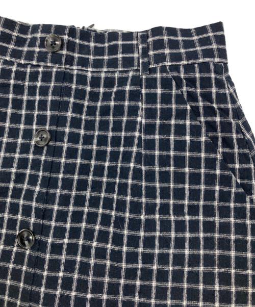 Tnewties（トゥエンティーズ）Tnewties (トゥエンティーズ) パズルのラストピースクロップドチェックブラウスセットアップ ダークネイビー サイズ:Sの古着・服飾アイテム