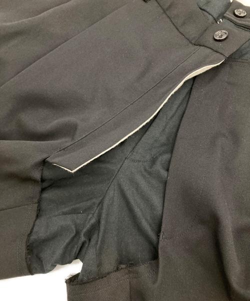 COMME des GARCONS（コムデギャルソン）COMME des GARCONS (コムデギャルソン) 裁断レイヤードハーフパンツ ブラック サイズ:Sの古着・服飾アイテム
