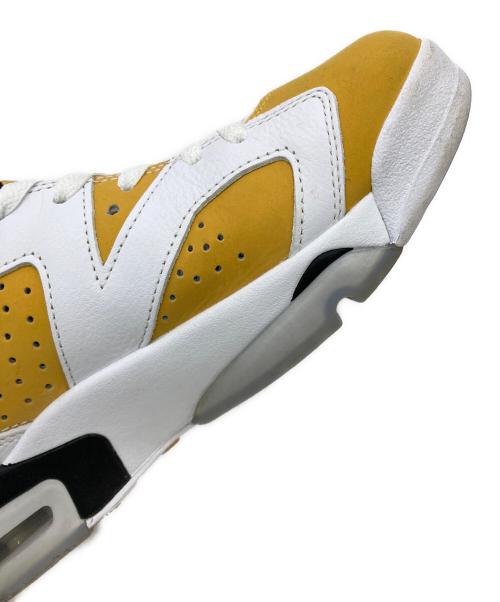 NIKE（ナイキ）NIKE (ナイキ) AIR JORDAN 6 RETRO ホワイト×イエロー サイズ:US9の古着・服飾アイテム