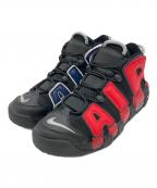 NIKEナイキ）の古着「AIR MORE UPTEMPO 96」｜ブラック×レッド×ネイビー