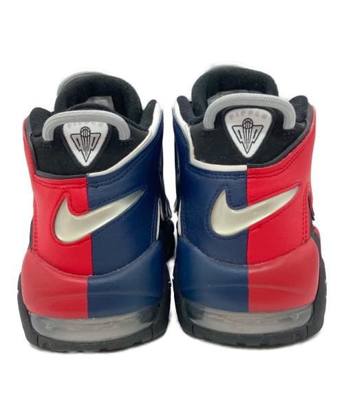 NIKE（ナイキ）NIKE (ナイキ) AIR MORE UPTEMPO 96 ブラック×レッド×ネイビー サイズ:US9.5の古着・服飾アイテム