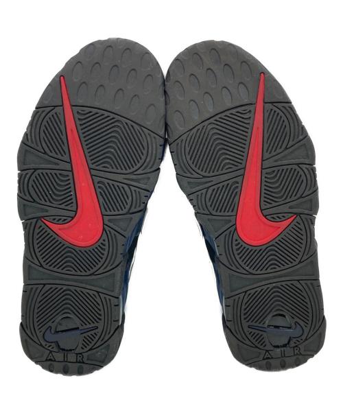 NIKE（ナイキ）NIKE (ナイキ) AIR MORE UPTEMPO 96 ブラック×レッド×ネイビー サイズ:US9.5の古着・服飾アイテム