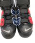 中古・古着 NIKE (ナイキ) AIR MORE UPTEMPO 96 ブラック×レッド×ネイビー サイズ:US9.5：8000円