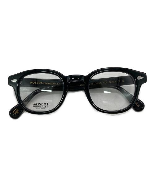 MOSCOT（モスコット）MOSCOT (モスコット) 伊達眼鏡 ブラック サイズ:46☐24-145の古着・服飾アイテム