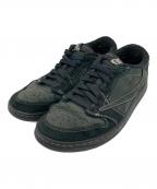NIKE×Travis Scottナイキ×トラヴィススコット）の古着「AIR JORDAN 1 LOW OG SP」｜ブラック
