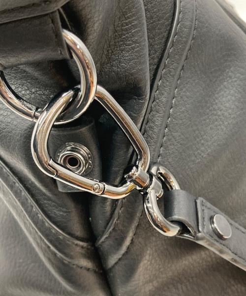 Kipling（キプリング）Kipling (キプリング) アート ミニ ブラック フラワー スモール ハンドバッグ ブラックの古着・服飾アイテム