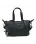Kipling（キプリング）の古着「アート ミニ ブラック フラワー スモール ハンドバッグ」｜ブラック