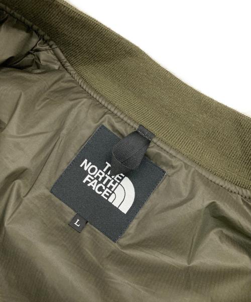 THE NORTH FACE（ザ ノース フェイス）THE NORTH FACE (ザ ノース フェイス) INSULATION BOMBER JACEKT カーキ サイズ:Lの古着・服飾アイテム