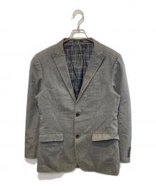 BURBERRY BLACK LABEL（バーバリーブラックレーベル）の古着「2Bテーラードジャケット」｜グレー
