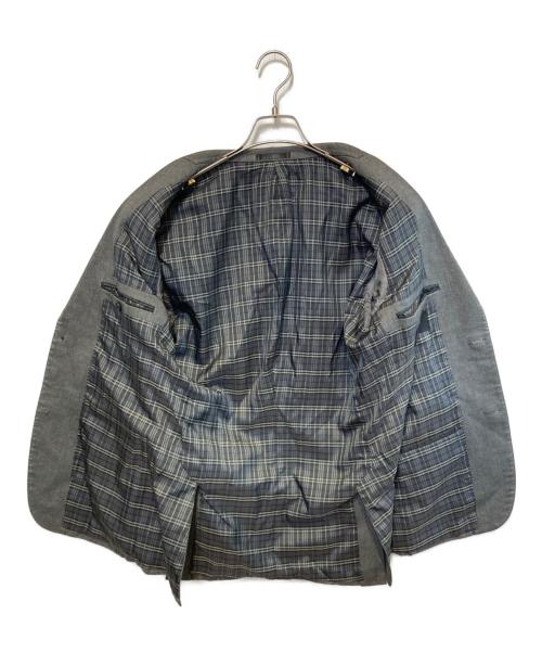 BURBERRY BLACK LABEL（バーバリーブラックレーベル）BURBERRY BLACK LABEL (バーバリーブラックレーベル) 2Bテーラードジャケット グレー サイズ:Mの古着・服飾アイテム