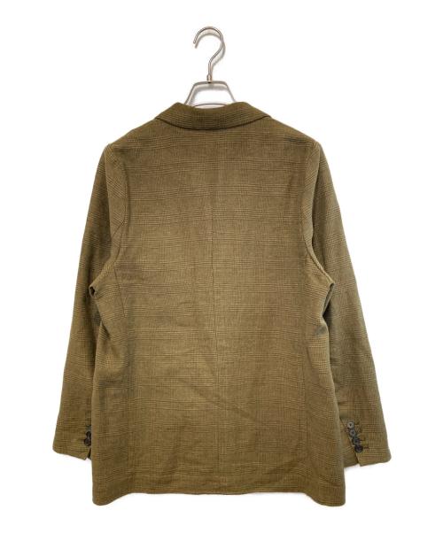 Curensology（カレンソロジー）Curensology (カレンソロジー) グレンチェックカラミジャケット カーキ サイズ:Freeの古着・服飾アイテム