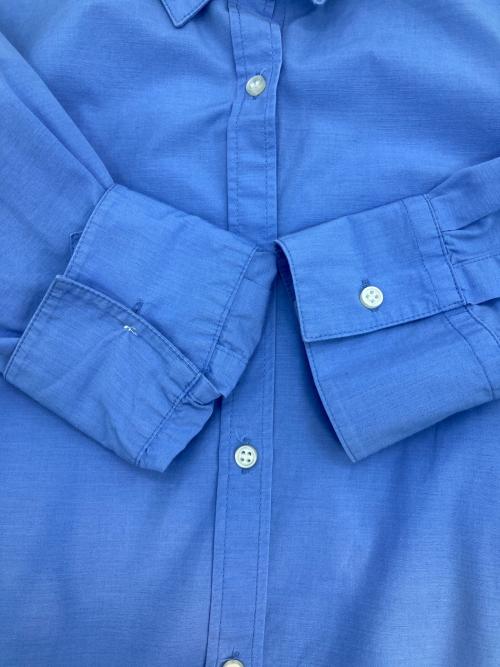 BABYLONE（バビロン）BABYLONE (バビロン) ベーシックコットンシルクシャツ ブルー サイズ:Freeの古着・服飾アイテム